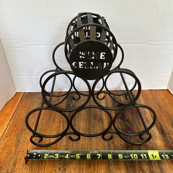 Wine Cellar Tabletop Wine Rack Holder Wine Bottle Storage for Corks - Picture 10 of 10